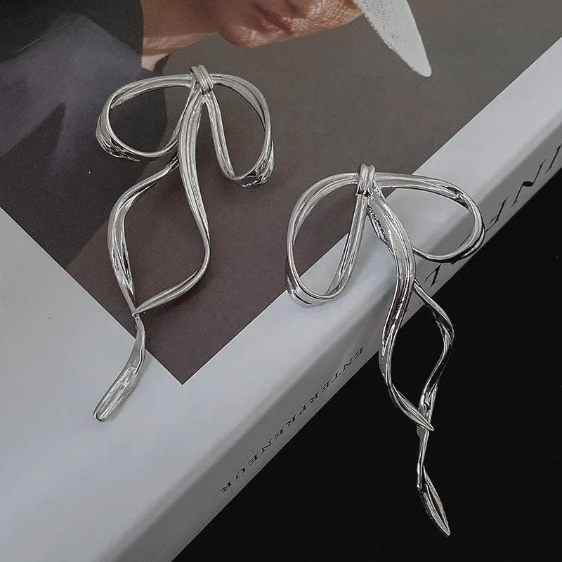 Ribbon Earrings