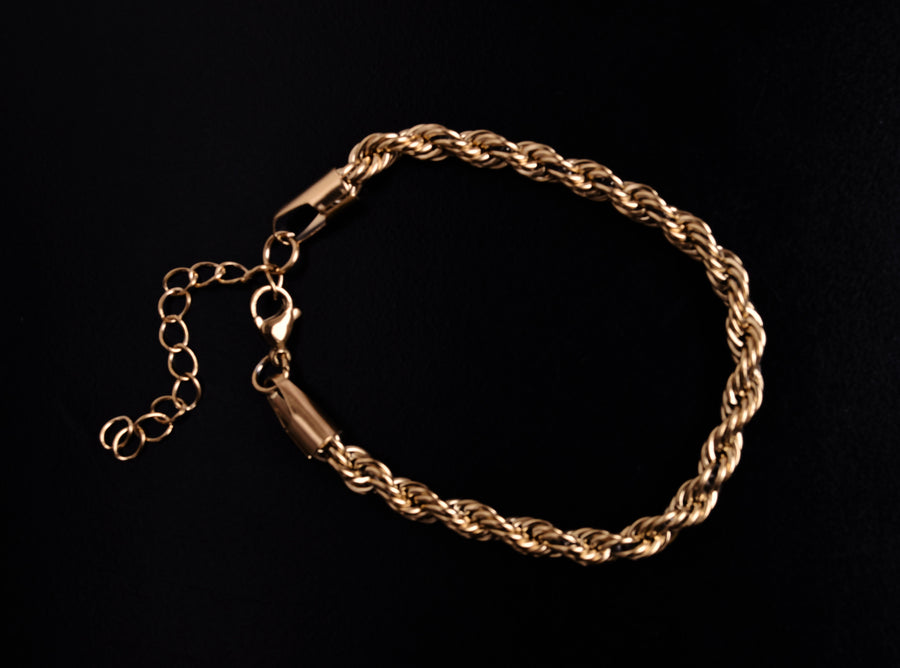 Golden Rope Bracelet